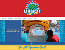 Tablet Screenshot of libertylagoon.com